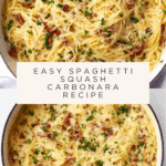 Spaghetti Squash Carbonara Recipe