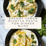Lemon Ricotta Pasta Recipe