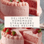 Strawberry Cake Recipe