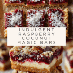 Raspberry Coconut Magic Bars Recipe