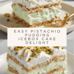 Pistachio Pudding Icebox Cake Recipe