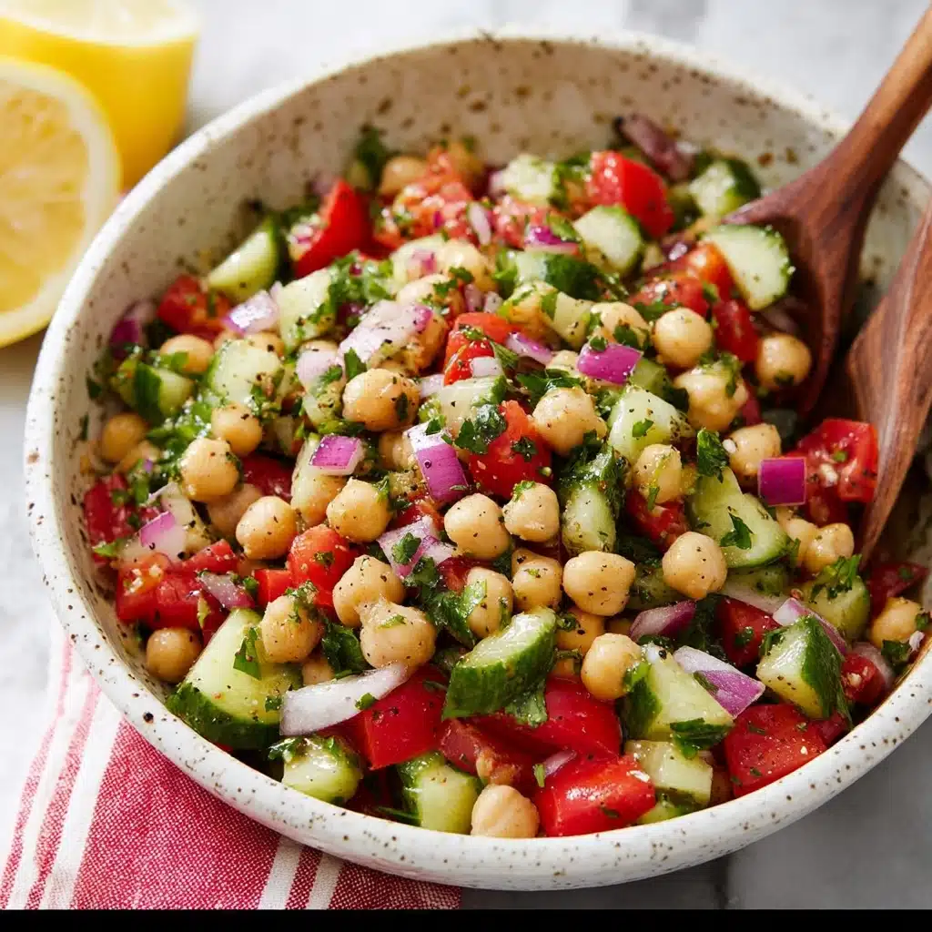 Chickpea Salad Recipe - Recipe Image