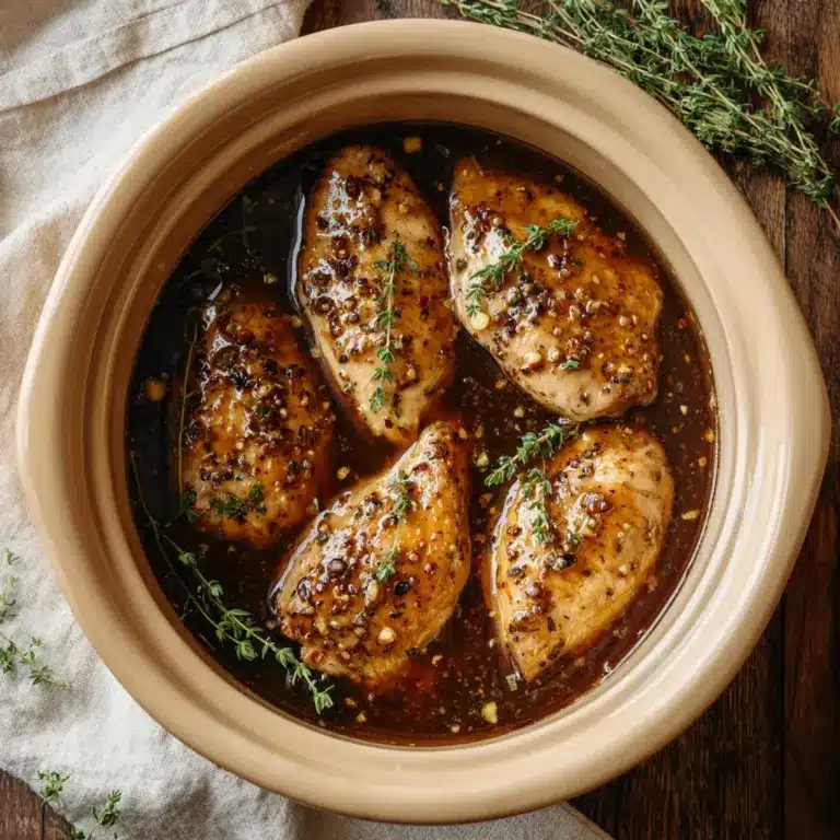 Crockpot Maple Dijon Chicken Recipe