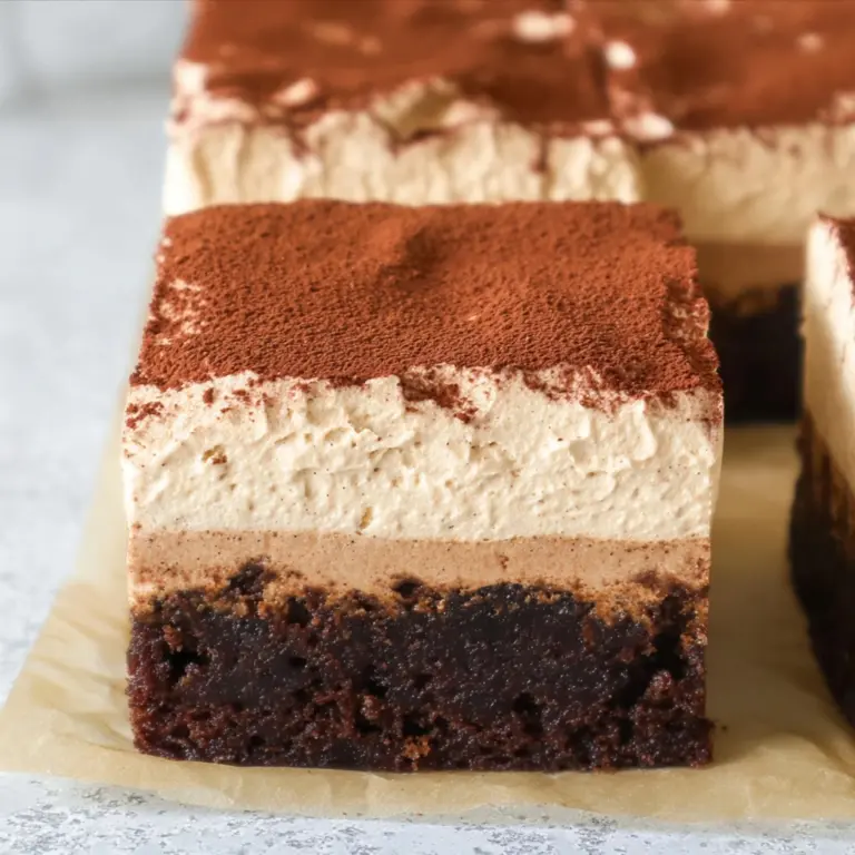 Tiramisu Brownies Recipe