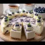 No Bake Blueberry Pie Recipe