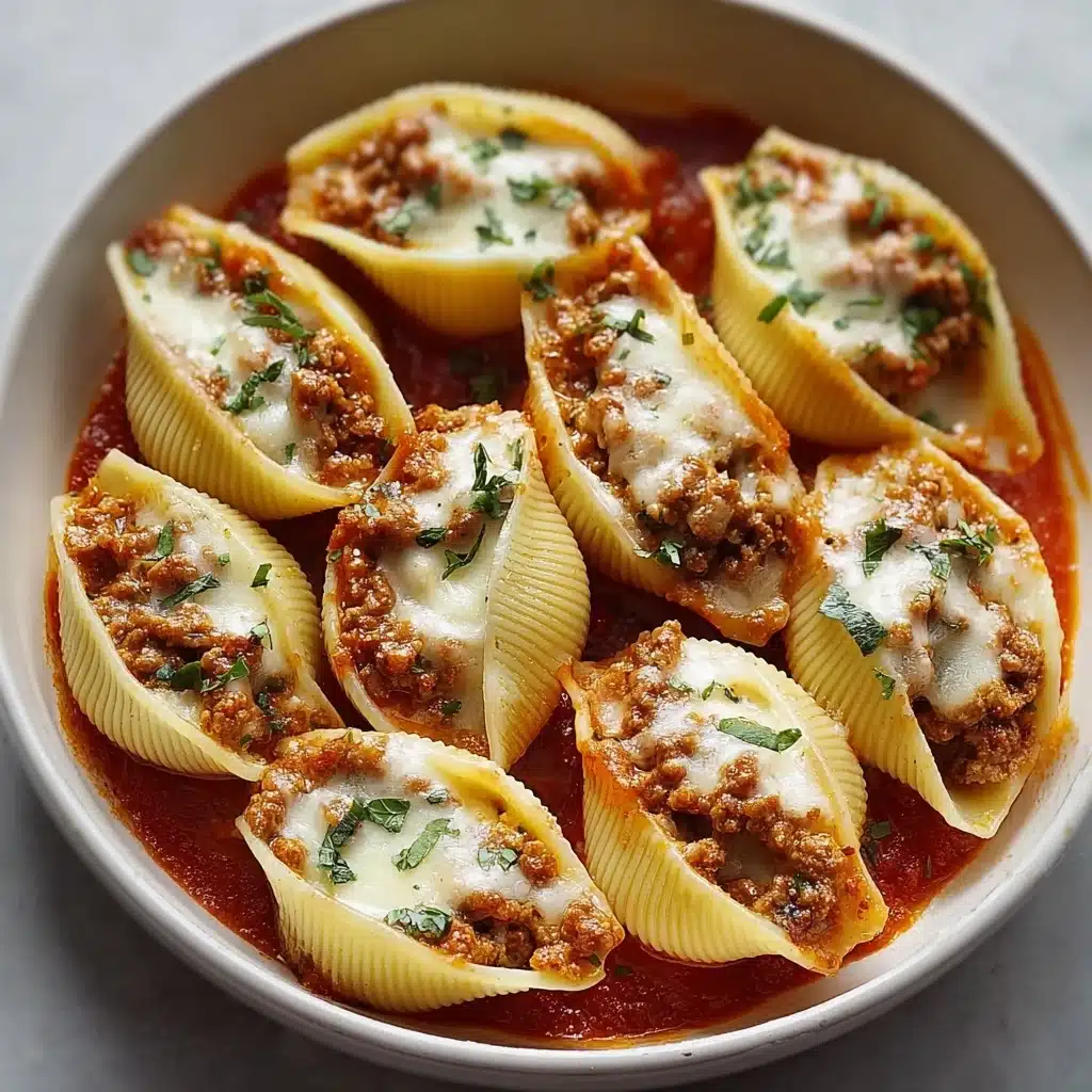 Beef-Stuffed Shells with Creamy Ricotta Filling Recipe