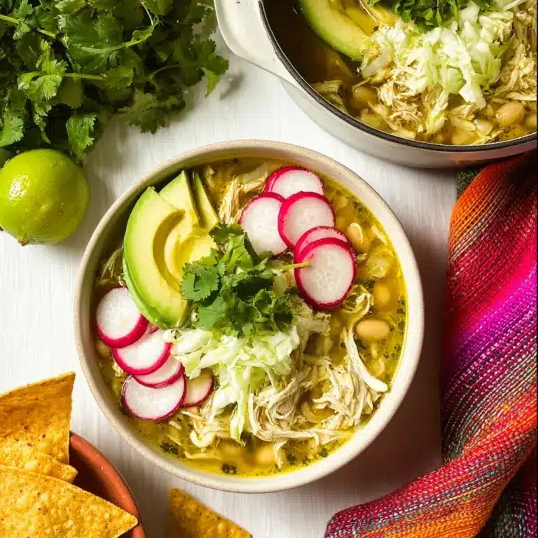Pozole Verde de Pollo Recipe