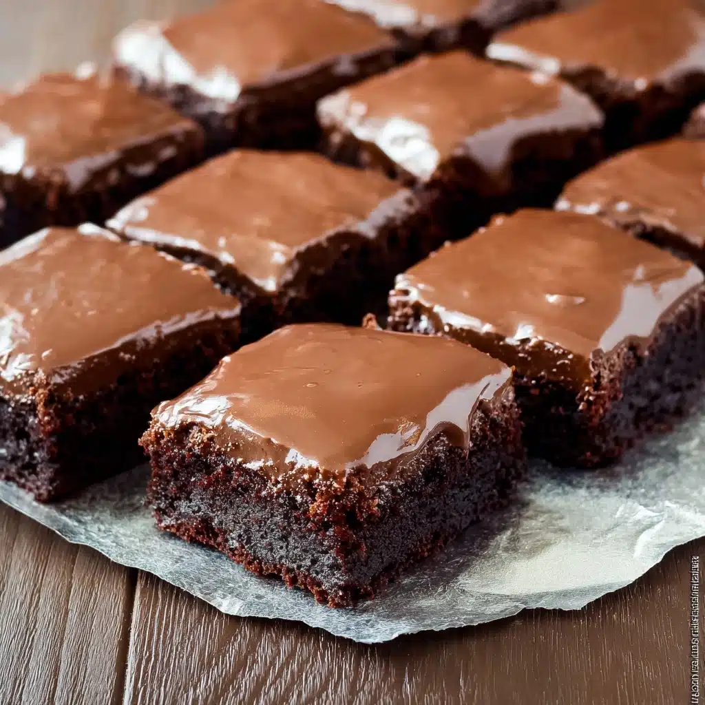 Lunch Lady Brownies Recipe - Recipe Image
