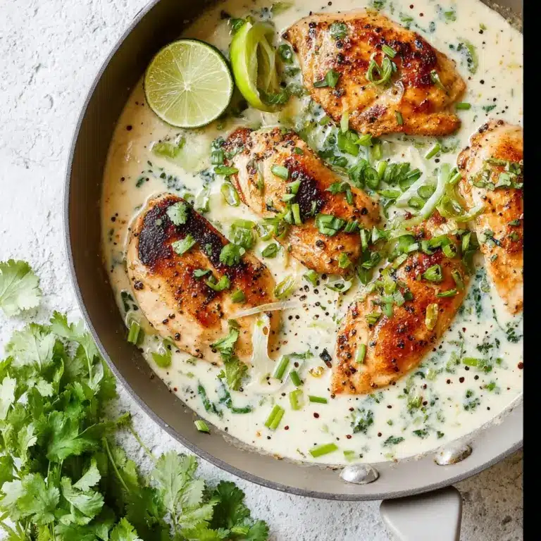 Creamy Coconut Lime Chicken Recipe