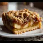 Salted Caramel Apple Crumble Bars Fall Treat Recipe