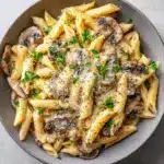 Garlic Mushroom Pasta Recipe