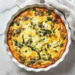 Cottage Cheese and Spinach Crustless Quiche Recipe