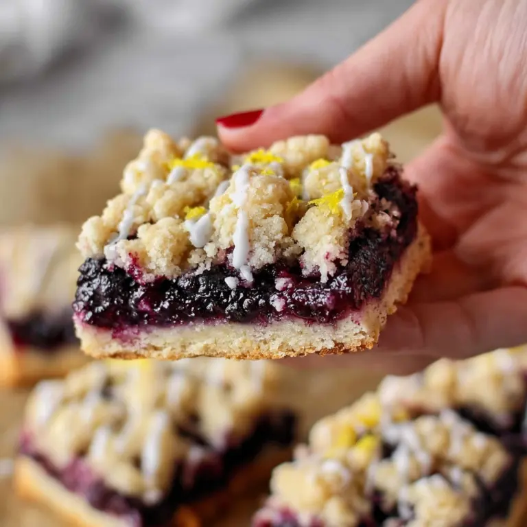 Gluten-Free Lemon Blueberry Bars (Dairy-Free) Recipe