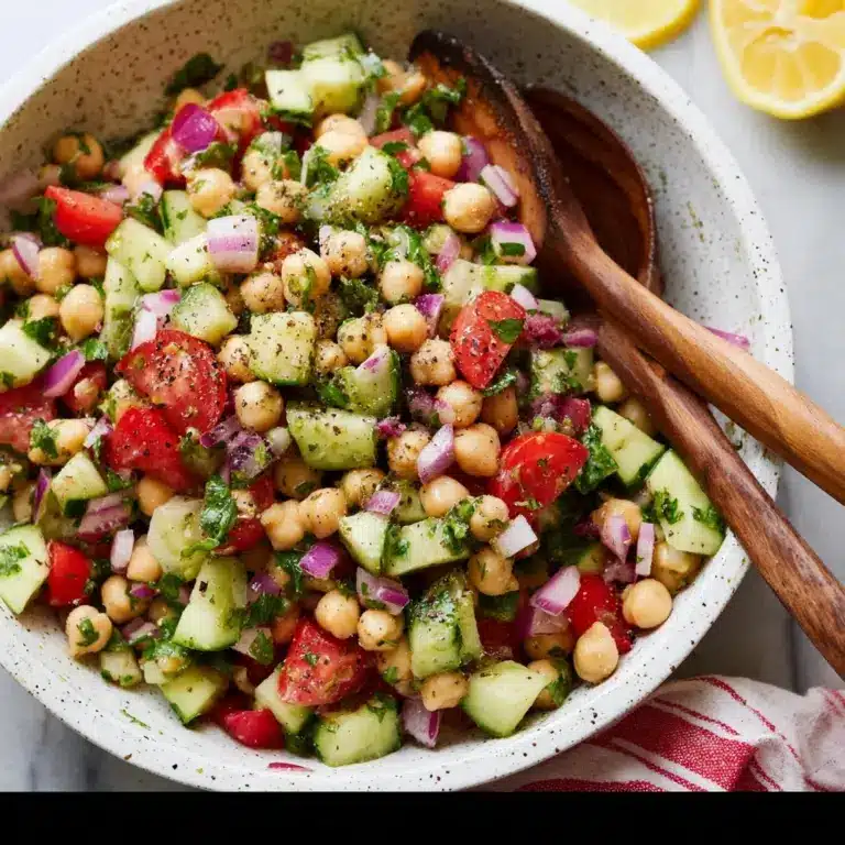 Chickpea Salad Recipe