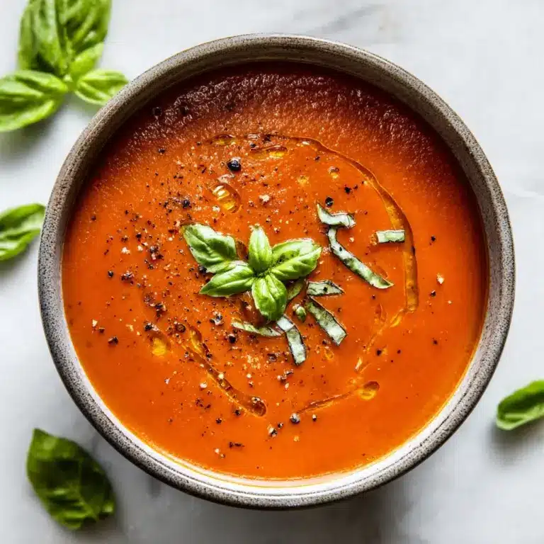 Creamy Cottage Cheese Tomato Soup Recipe