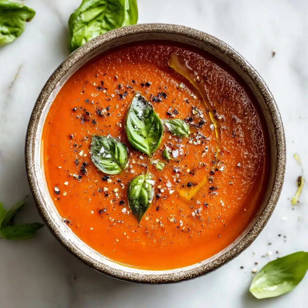 Creamy Cottage Cheese Tomato Soup Recipe - Recipe Image