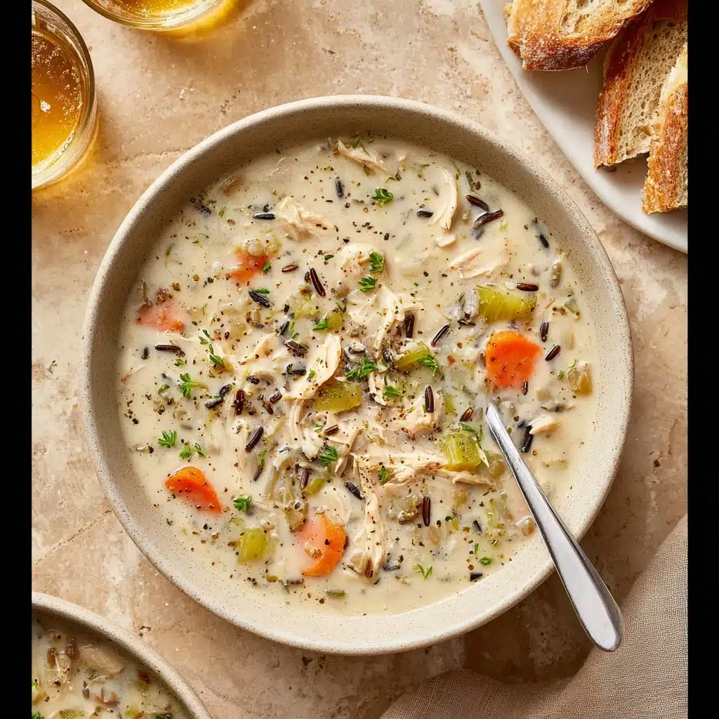 Crockpot Chicken Wild Rice Soup Recipe