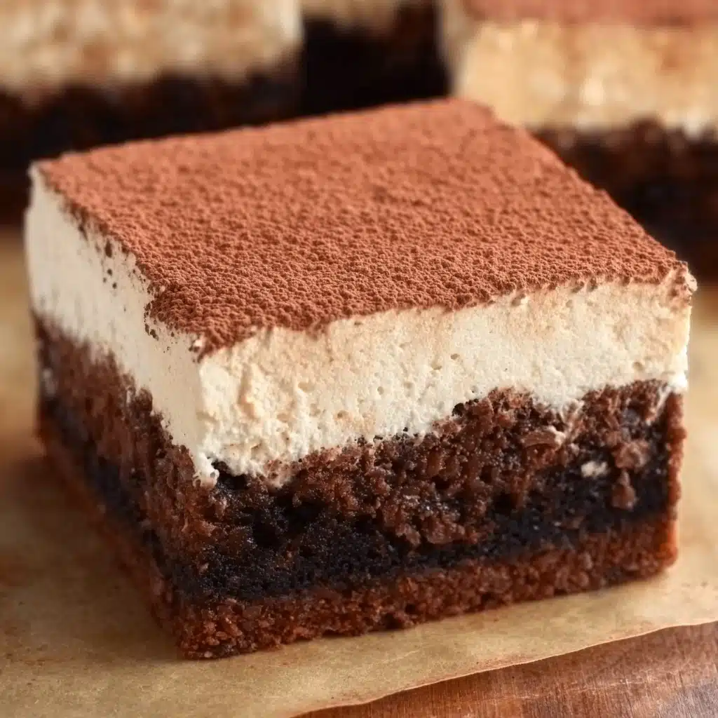 Tiramisu Brownies Recipe - Recipe Image