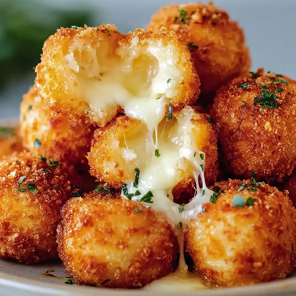 Cheesy Parmesan Mozzarella Bites Recipe - Recipe Image