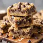 Healthy Chocolate Chip Oatmeal Bars Recipe