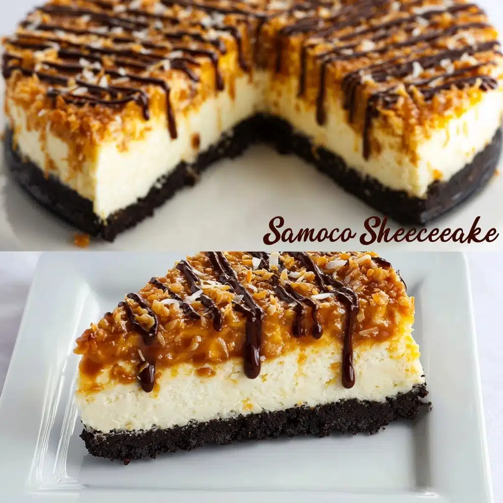 Samoa Cheesecake Recipe - Recipe Image