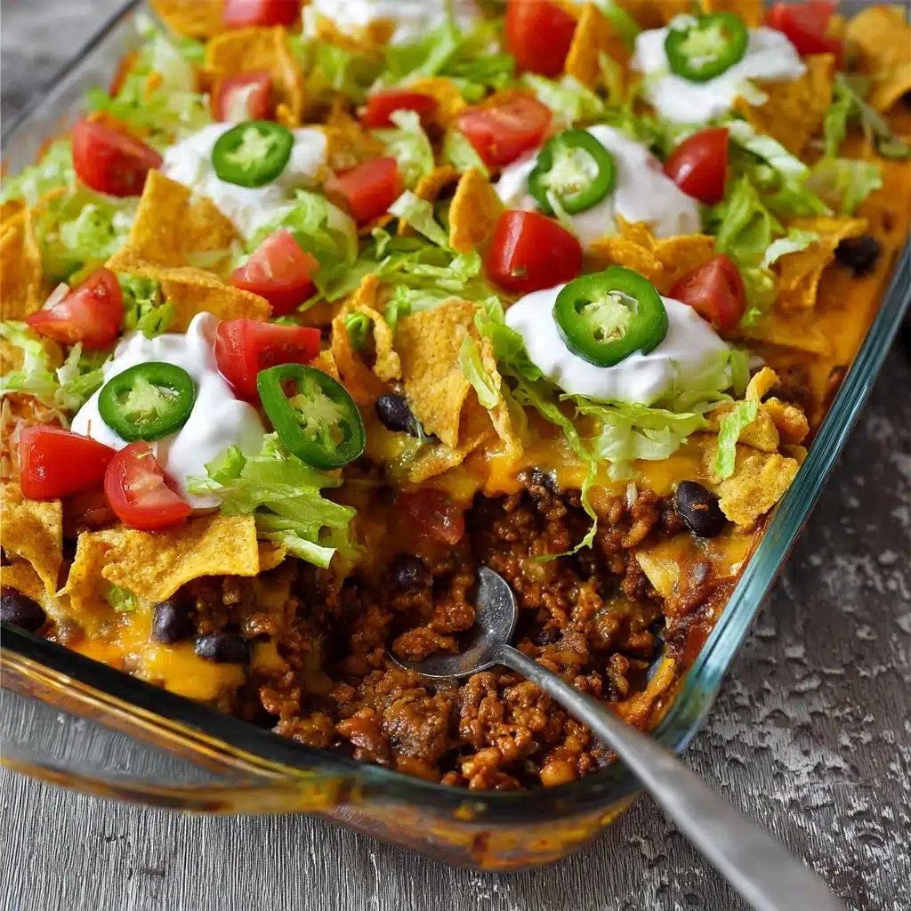 Walking Taco Casserole Recipe