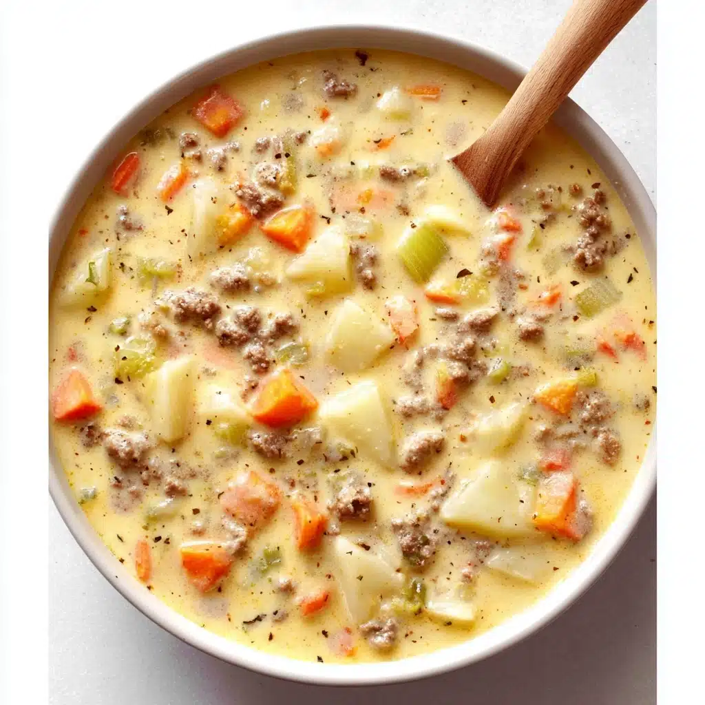 Cheeseburger Soup Recipe