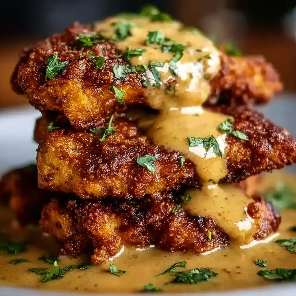 Pretzel Chicken with Mustard-Cheddar Sauce: Recipe - Recipe Image
