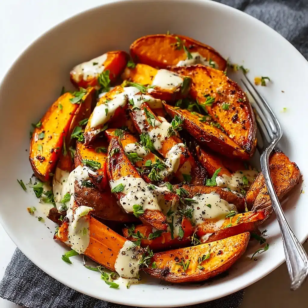 Delicious Mediterranean Sweet Potatoes Recipe - Recipe Image
