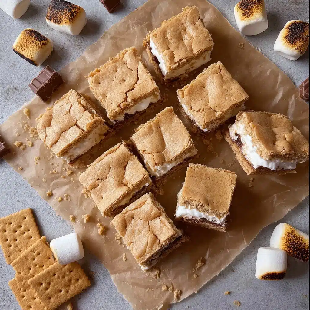 The Best s’mores cookie bars Recipe - Recipe Image
