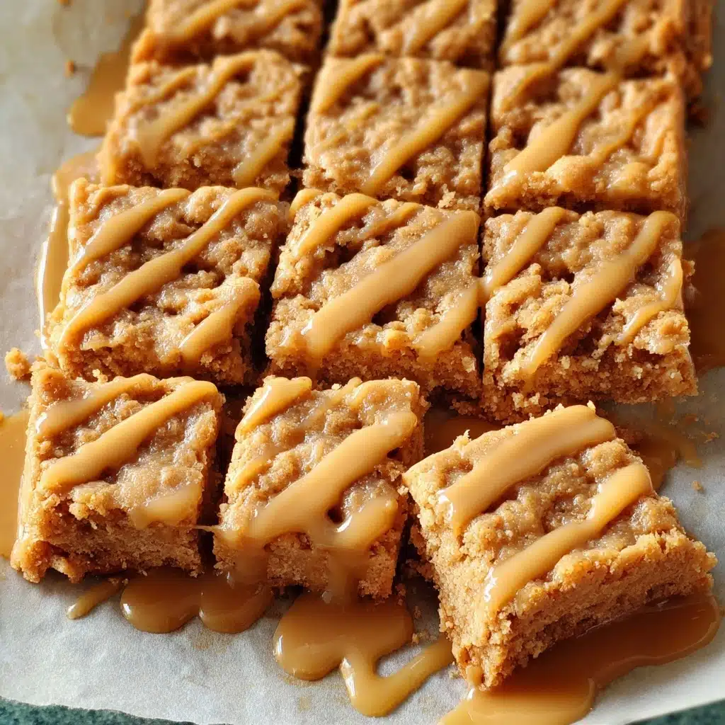 Triple Peanut Butter Oatmeal Bars Recipe - Recipe Image