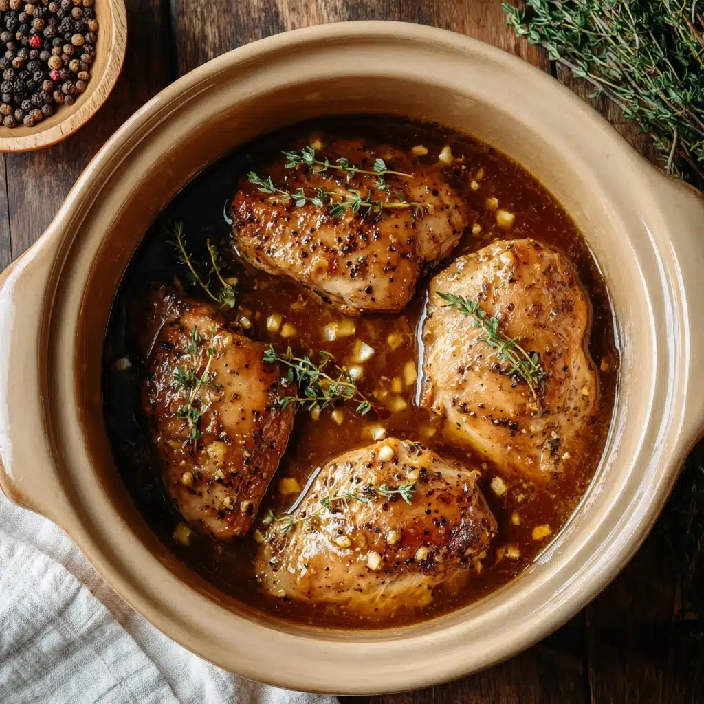 Crockpot Maple Dijon Chicken Recipe - Recipe Image
