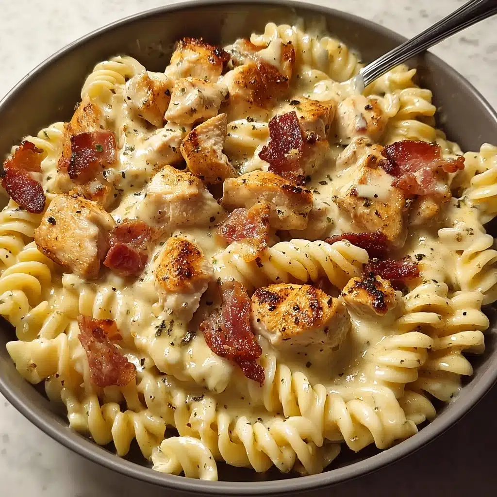 Chicken Bacon Ranch Pasta Recipe - Recipe Image