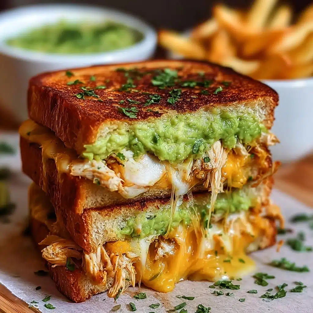 Chicken Avocado Melt Sandwich Recipe - Recipe Image
