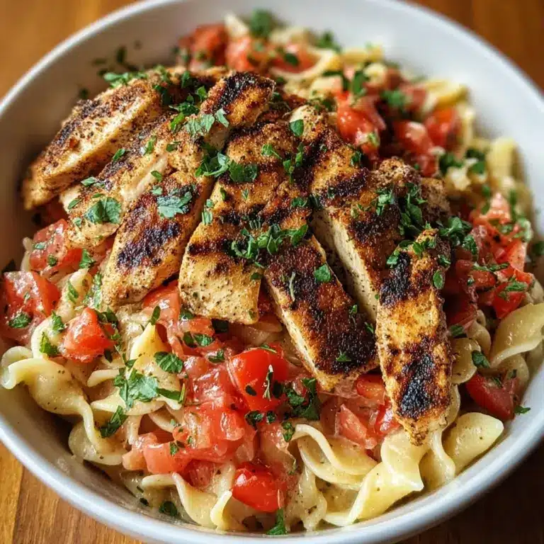 How to Cook Perfect Bruschetta Chicken Pasta Recipe
