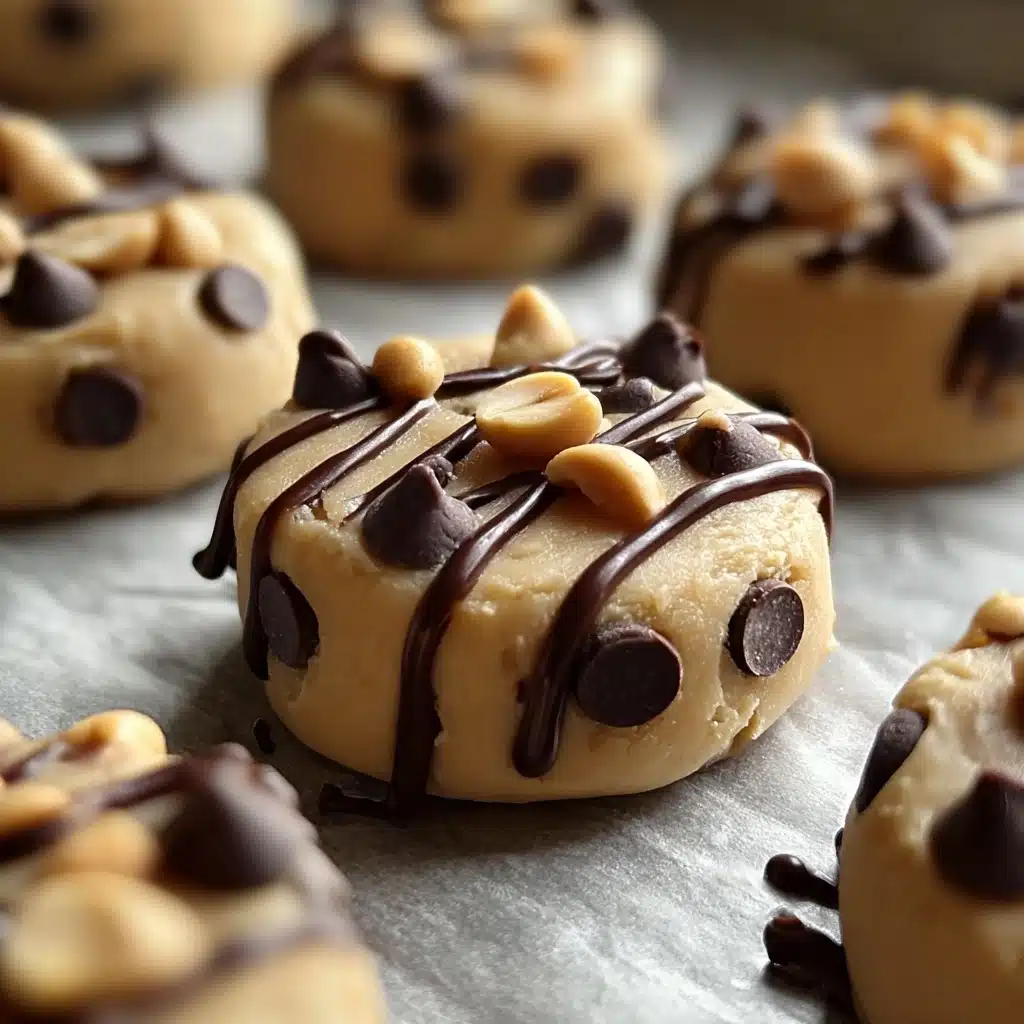 Peanut Butter Bites with Chocolate Chips Recipe - Recipe Image