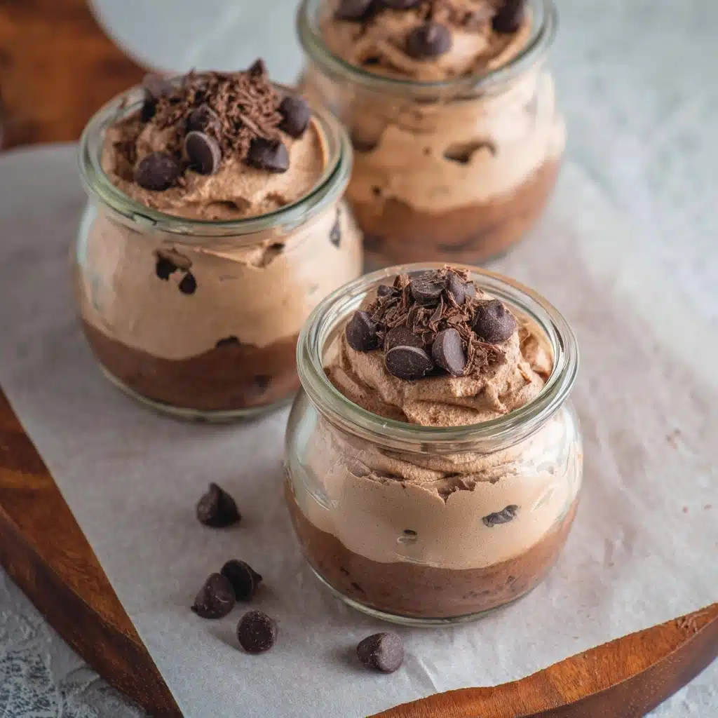 Chocolate Cottage Cheese Mousse Pudding Recipe - Recipe Image