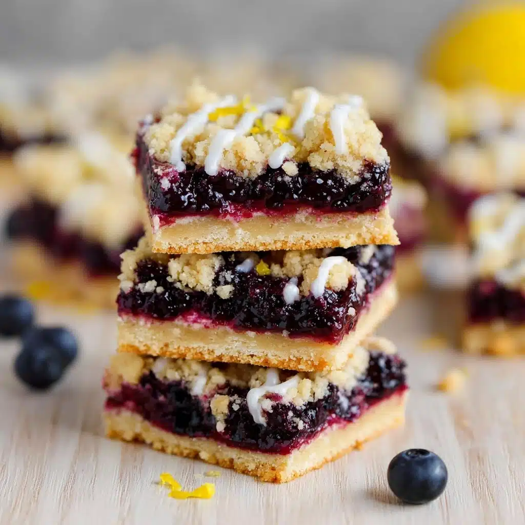 Gluten-Free Lemon Blueberry Bars (Dairy-Free) Recipe - Recipe Image