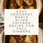 Crockpot Maple Dijon Chicken Recipe