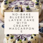 No Bake Blueberry Pie Recipe