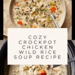 Crockpot Chicken Wild Rice Soup Recipe