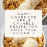 Simple Apple Crumble (Apple Crisp) Recipe