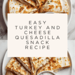 Turkey and Cheese Quasadilla Recipe