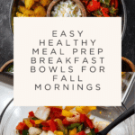 Healthy Meal Prep Breakfast Bowls Recipe