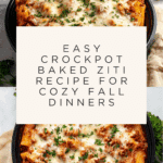 Crockpot Baked Ziti Recipe