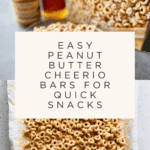 Peanut Butter Cheerio Bars Recipe