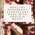 Healthy Raspberry Cheesecake Bars Recipe