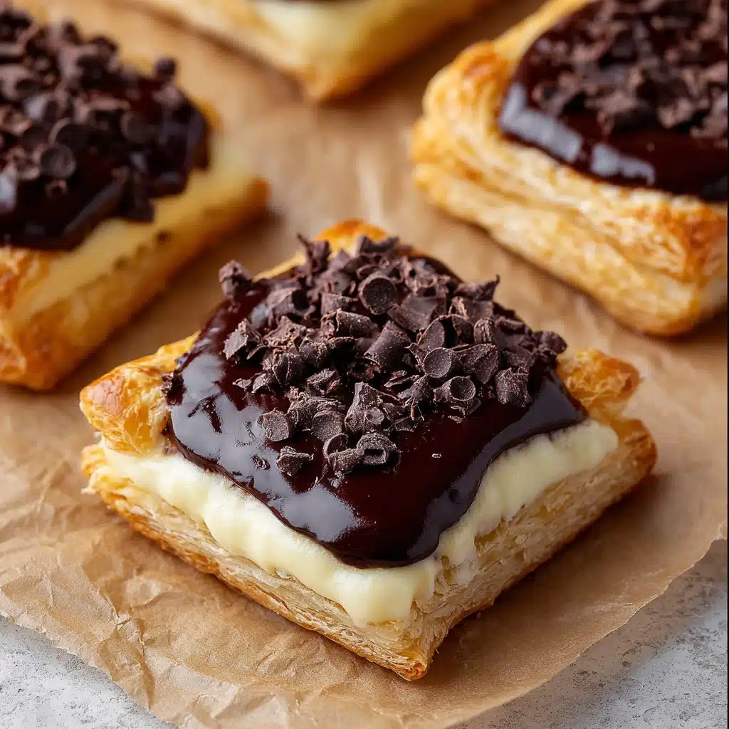 Chocolate Cream Cheese Danish Recipe - Recipe Image