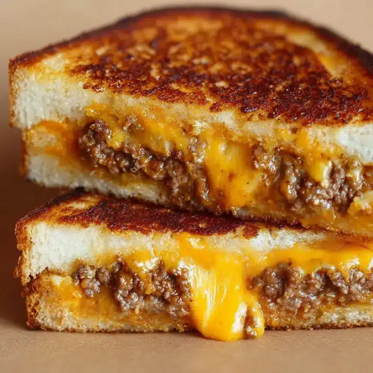 Grilled Cheese Patty Melts Recipe