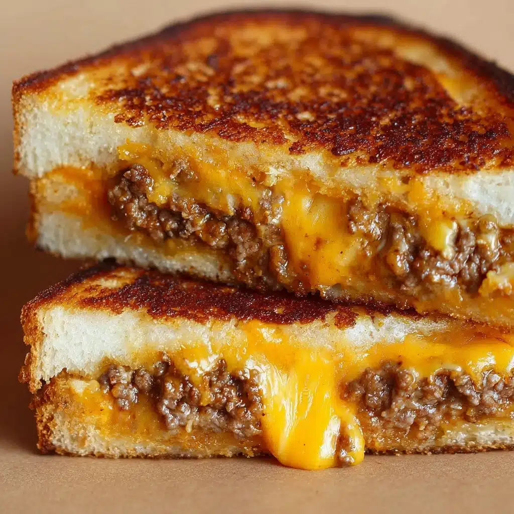 Grilled Cheese Patty Melts Recipe - Recipe Image